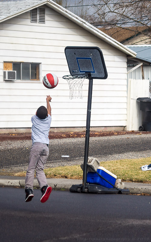 shootin' hoops