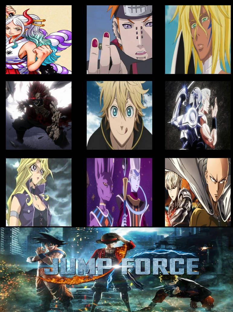 JUMP FORCE II-Character Roster 4 (Final DLC). by Iamkingdomhearts1000 ...