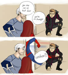 An Avenger by pencilHead7