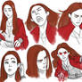 Scarlet Witch sketches