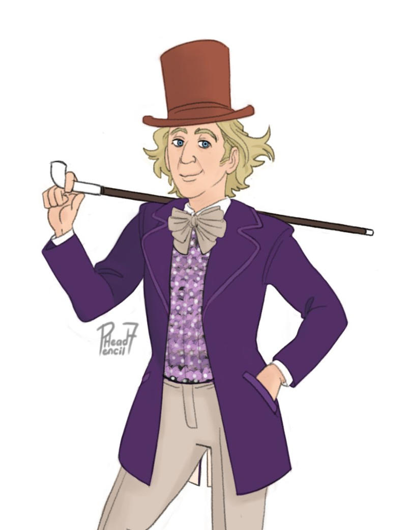 Willy Wonka by pencilHead7 on DeviantArt