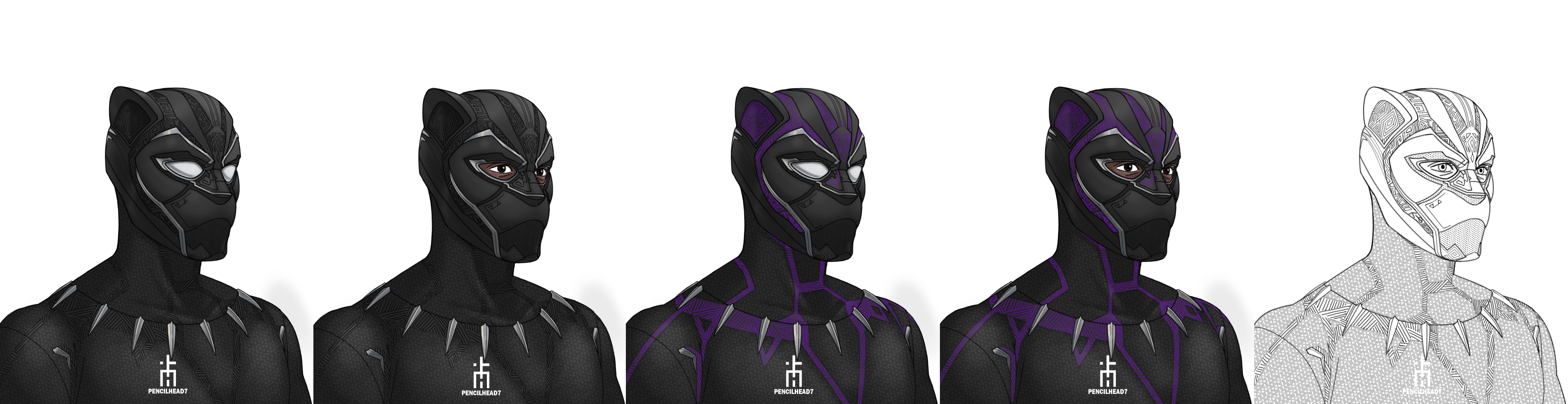 Black Panther new suit by pencilHead7 on DeviantArt