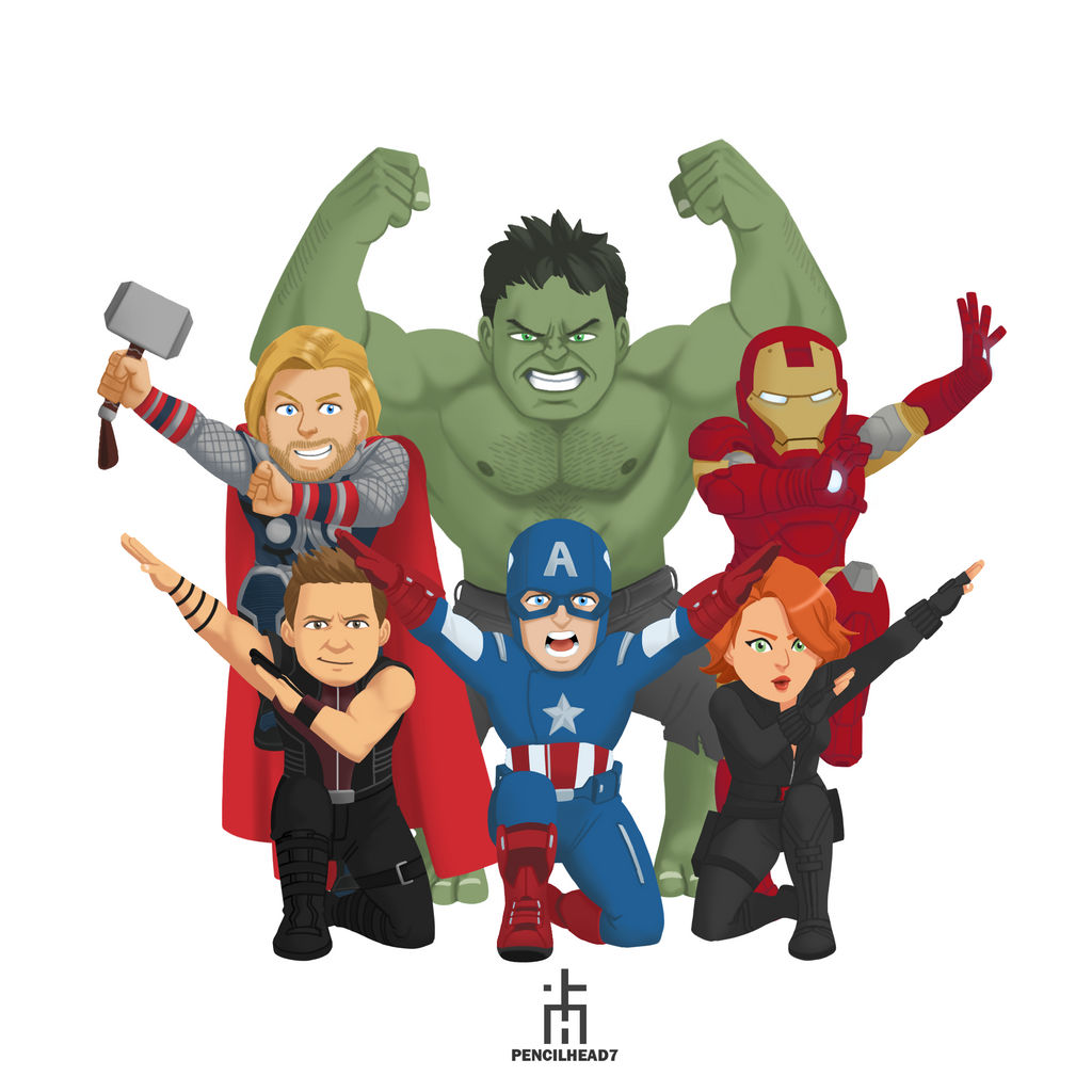The Avengers by pencilHead7 on DeviantArt