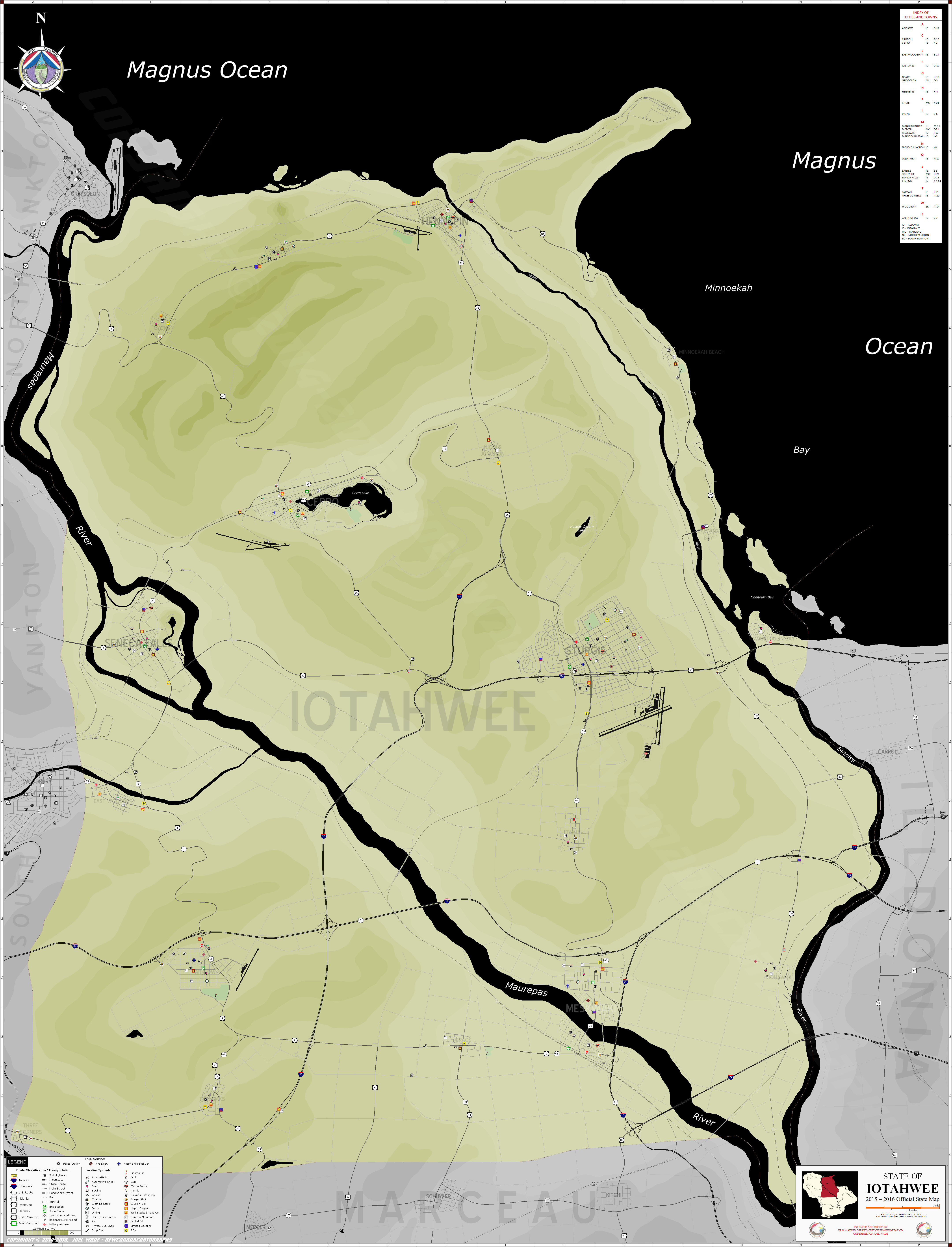 Iotahwee, New Madrid GTA Map