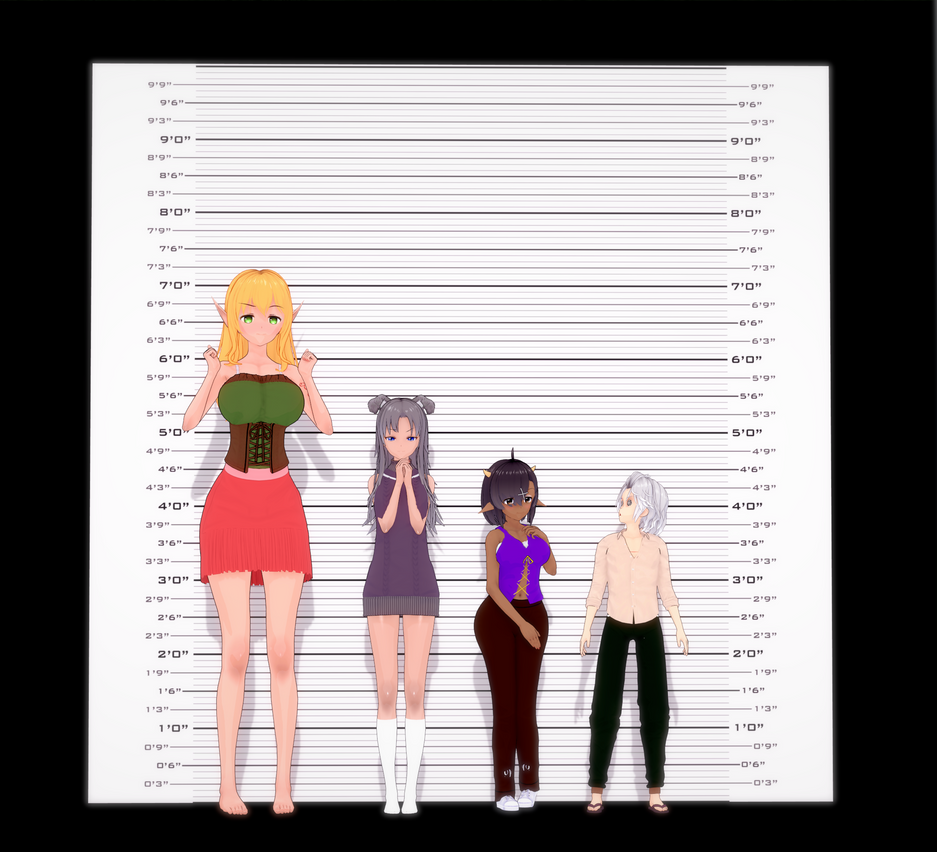 Chapter 2 Height Chart Before by on DeviantArt