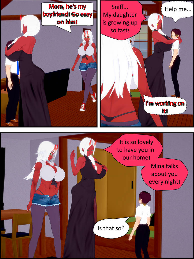 Mina And Sensi Meet The Parents 3 By GreysComics On DeviantArt Mina and sensi meet the parents 3 by greyscomics on deviantart