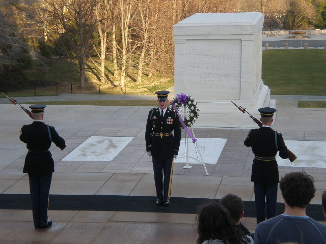 Changing of the Guard at the Tomb of the Unknown 2