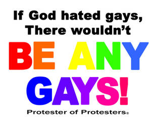 If God hated gays