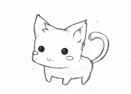 drawing cat cute baby by vaniinamagic on DeviantArt