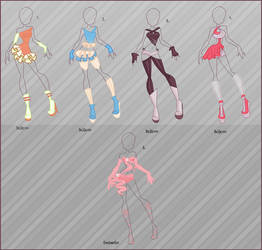 .Adoptable outfits.