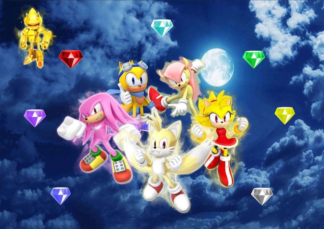 Colors Live - Super Sonic Forms by Johnboy1000