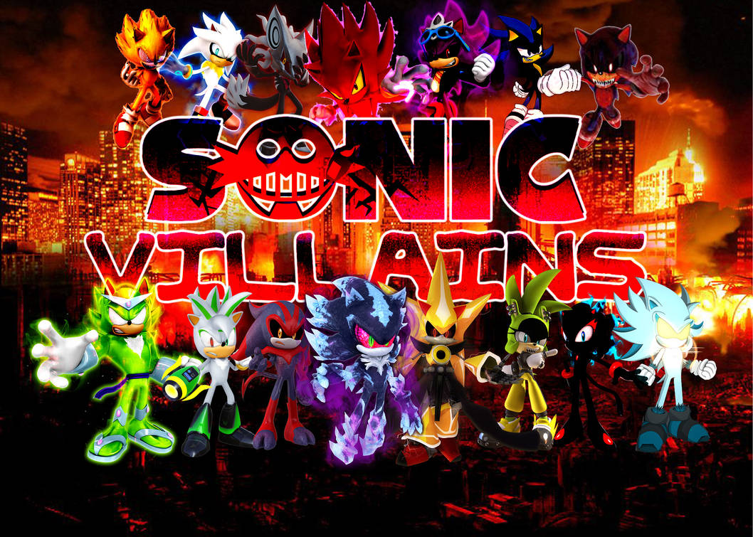 sonic the hedgehog 3's villain copies the same casting... Sonic Villains by liljp102 on DeviantArt