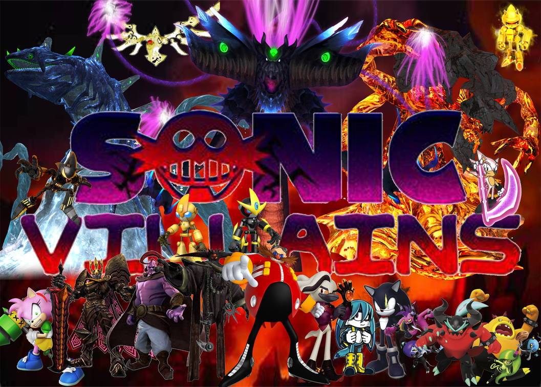 sonic the hedgehog 3's villain copies the same casting... Sonic Villains Part 2 by liljp102 on DeviantArt