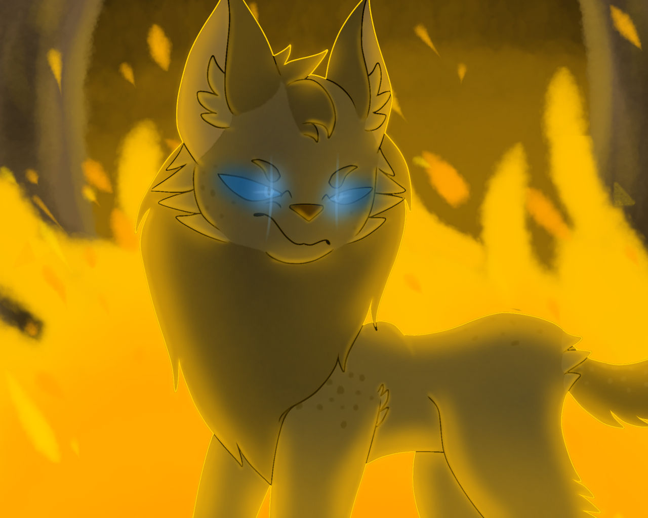 Ash Fire Reference Drawing AshFur's Fire by EmeraldFrostWing on DeviantArt