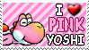 I Love Pink Yoshi by Powerwing-Amber