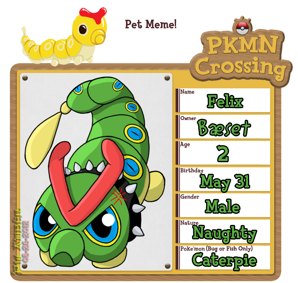 PKMNC - Meet Felix the Caterpie