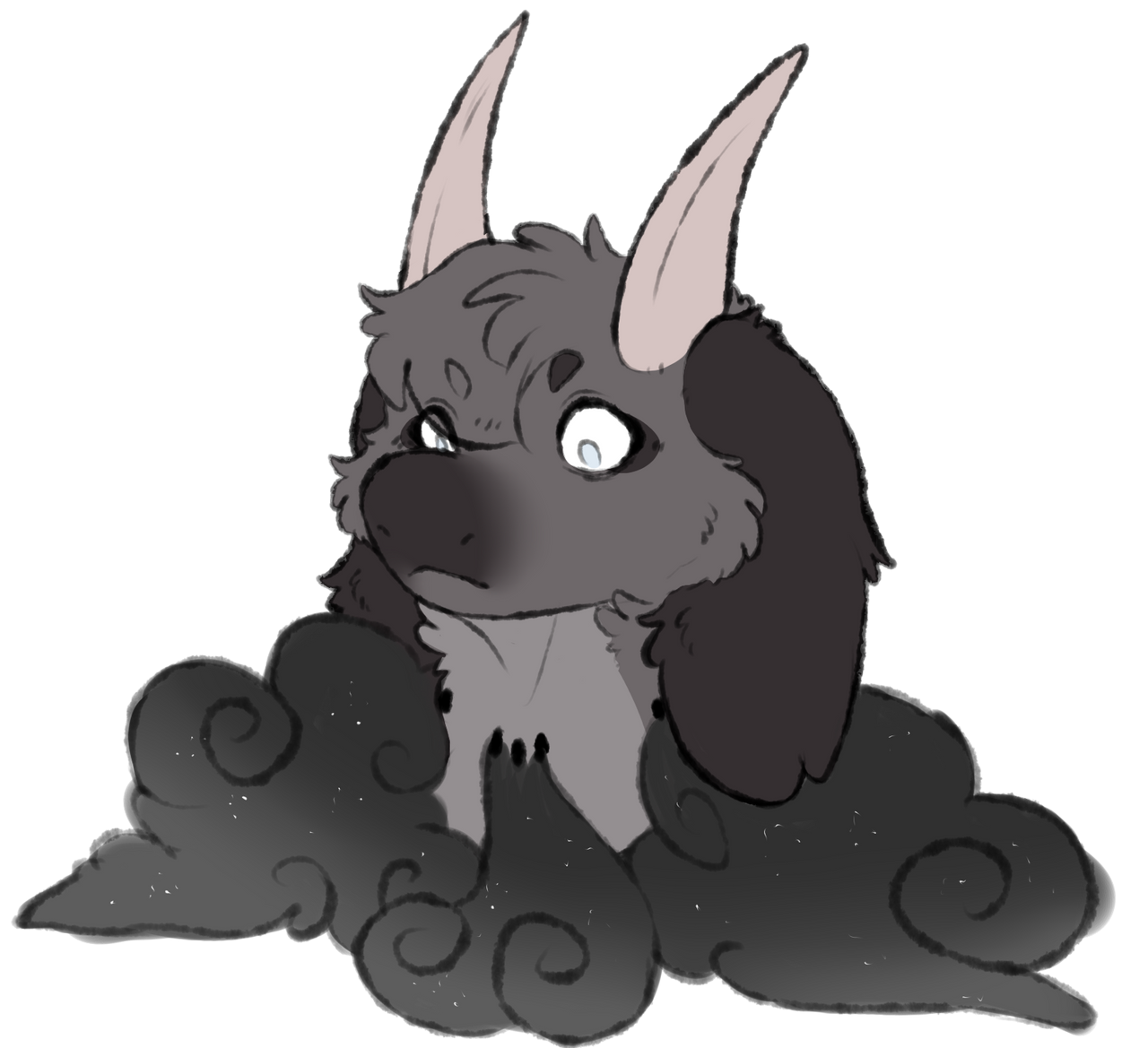 i am the shadow on the moon at night