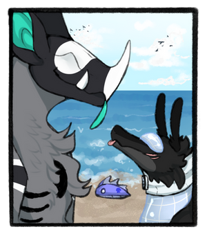beach blep