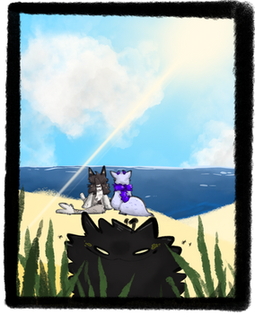 day on the beach