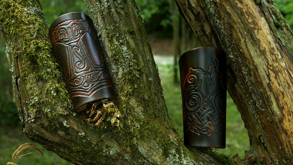 Mjolnir and Sleipnir Bracers