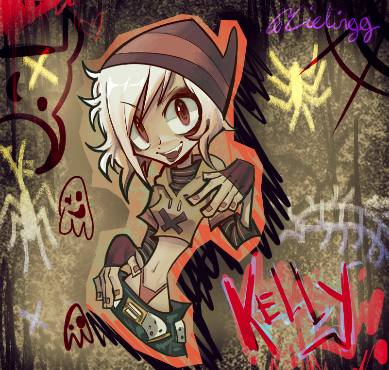 Simple Kelly doodle by Cielingg on DeviantArt