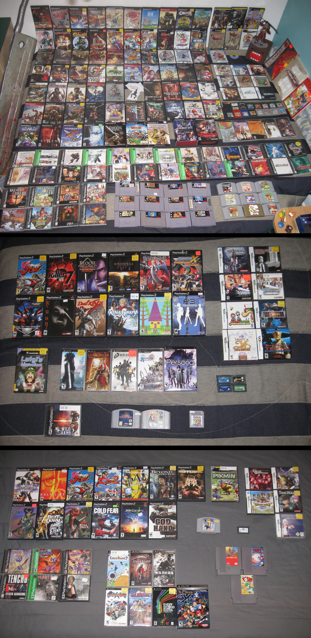 My Video Game Collection by GtheStalker on DeviantArt