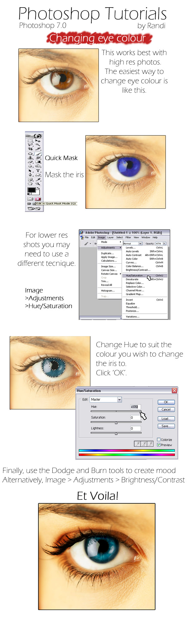 RT - Changing Eye Colour