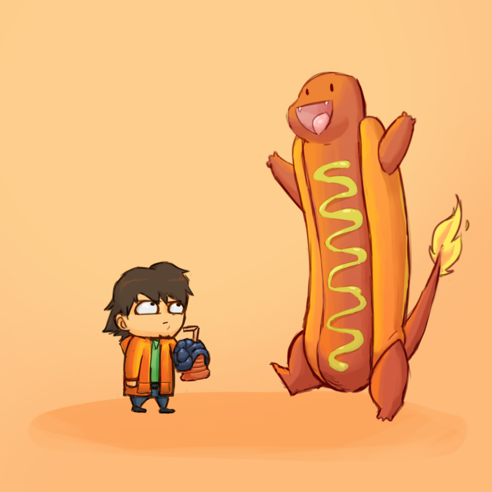 Hotdog Charmander