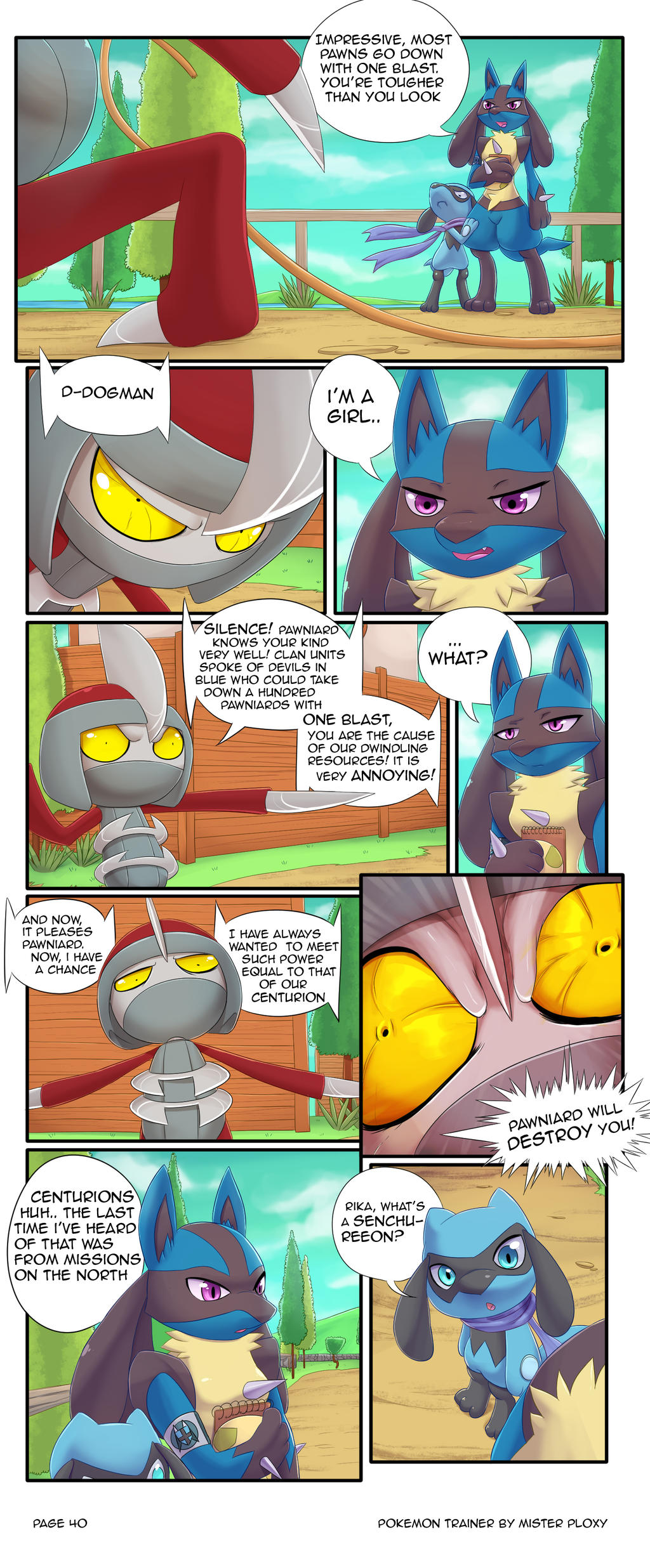 Pokemon Trainer 8 - Page 40 by MurPloxy