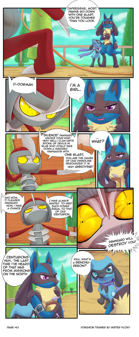Pokemon Trainer 8 - Page 40 by MurPloxy