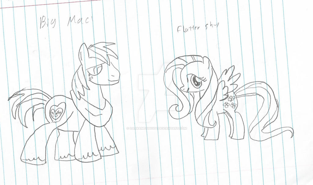 Fluttershy And Big Mac