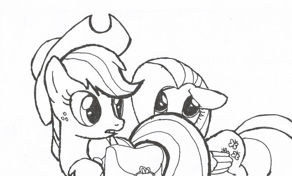 Fluttershy is scared