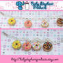 .: Doughnut Charm Bracelet :.