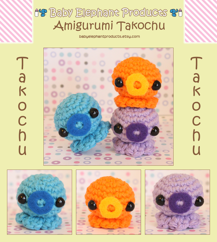 .: Amigurumi Takochu :.