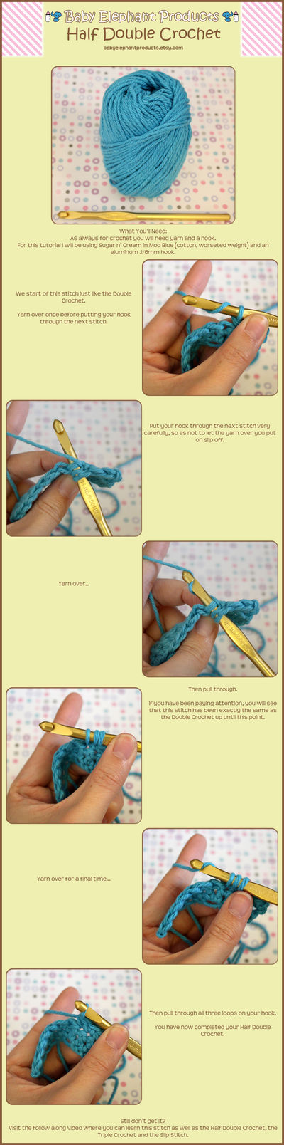 Half Double Crochet Tutorial