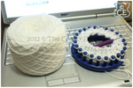 Loom Knitting Anyone? WIP by moofestgirl