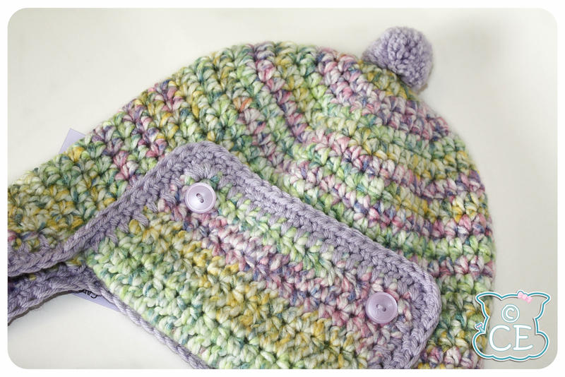 Sugar and Spice Ear-Flap Hat 2