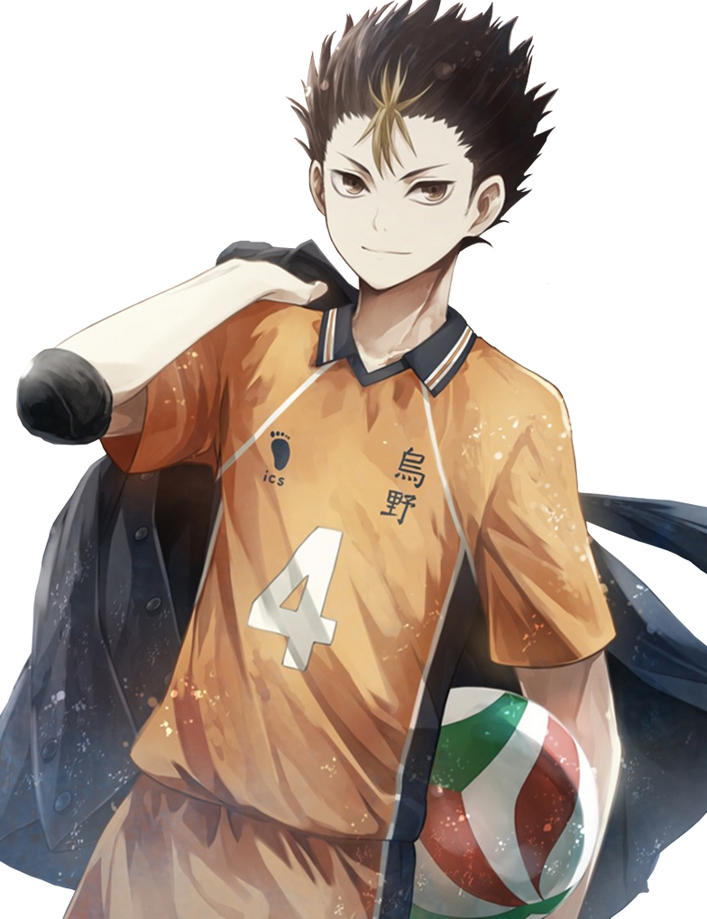 Yuu Nishinoya(Haikyuu) Render by Redixx on DeviantArt