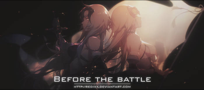 Before the battle(Fate Series)