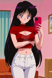 Rei Crimson Style Selfie