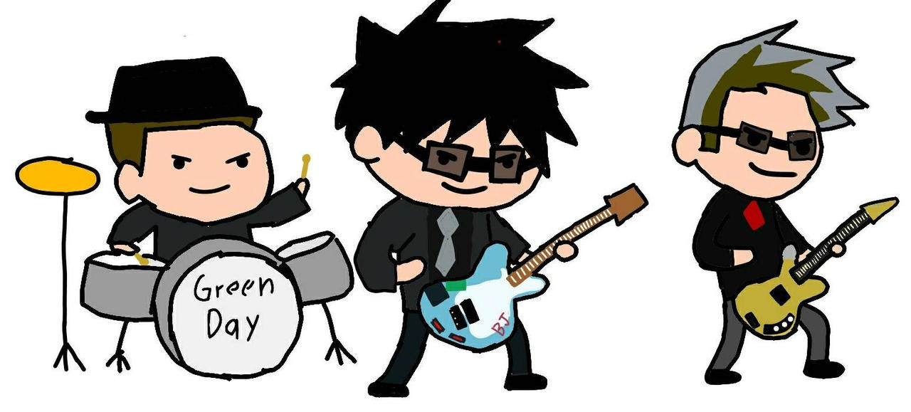 Green Day On Holiday By Dinosaur226 On Deviantart