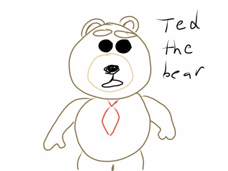 ted the bear by bananabus2310 on DeviantArt