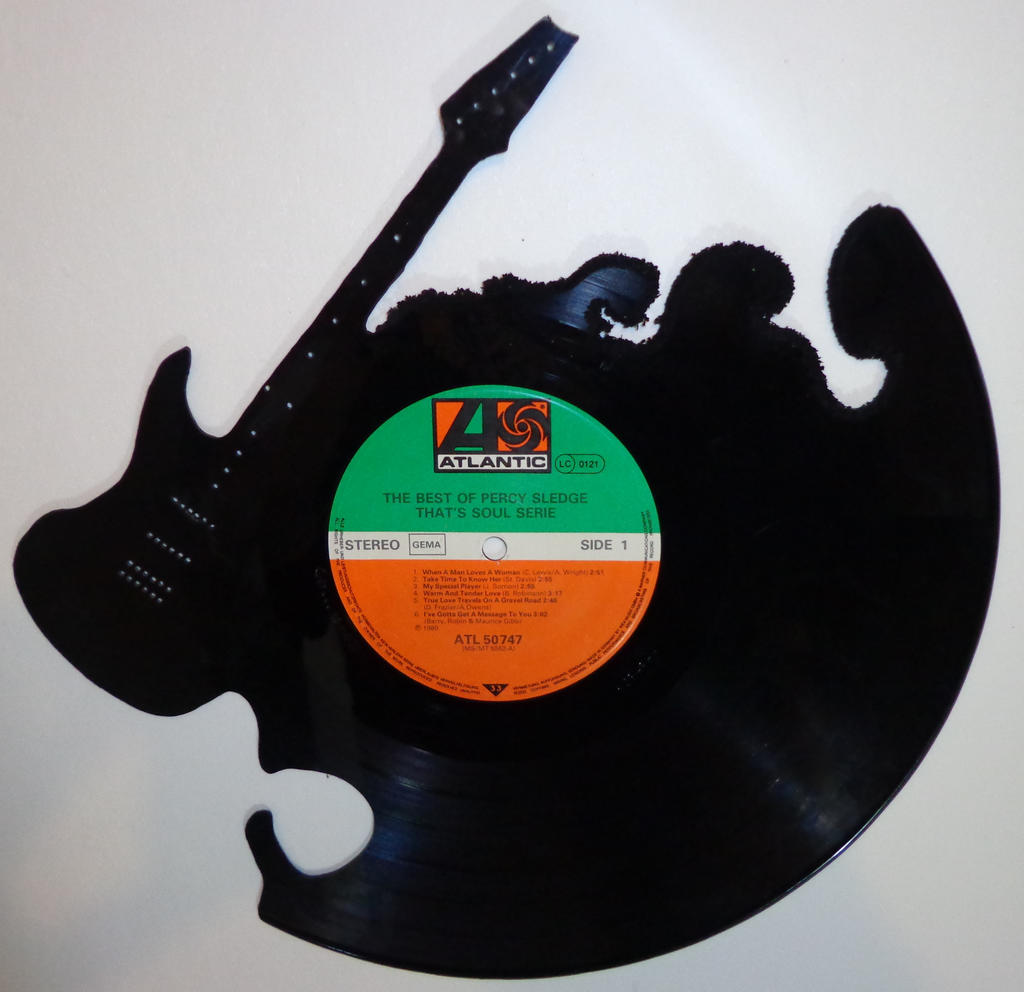#002 - Guitar Vinyl record art