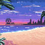 Beach Cityscape