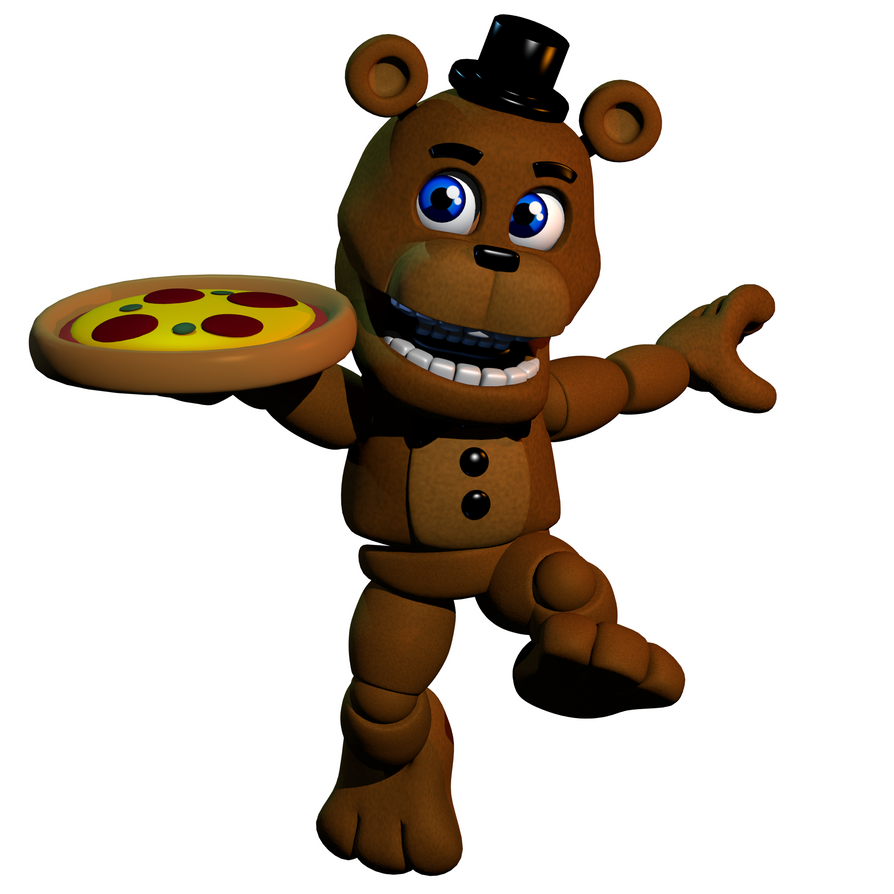 Funny Pizza Bear by Puppygamero on DeviantArt