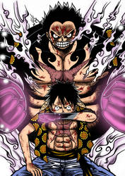 Luffy Gear Fourth/4th 'Dressrosa Arc - Chp 784'