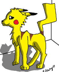 Pikachu-Wolf