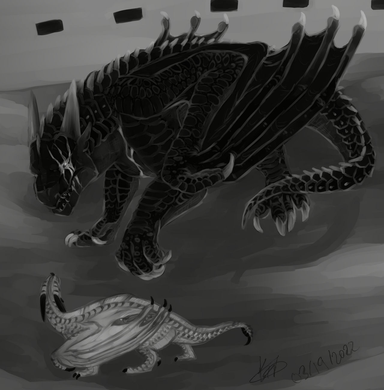 Blackteeth and Pharaoh Sketch 03 19 2022