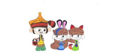 Cartoons in Costumes 1