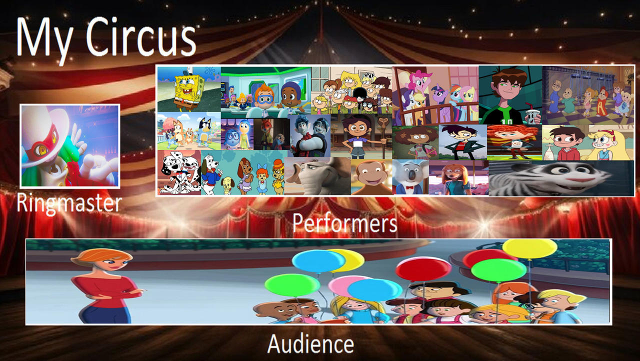 Cicus Meme My Circus Cast Meme by Minniemouse2003 on DeviantArt